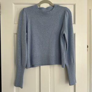 Hill House Light Blue Crew Neck Sweater